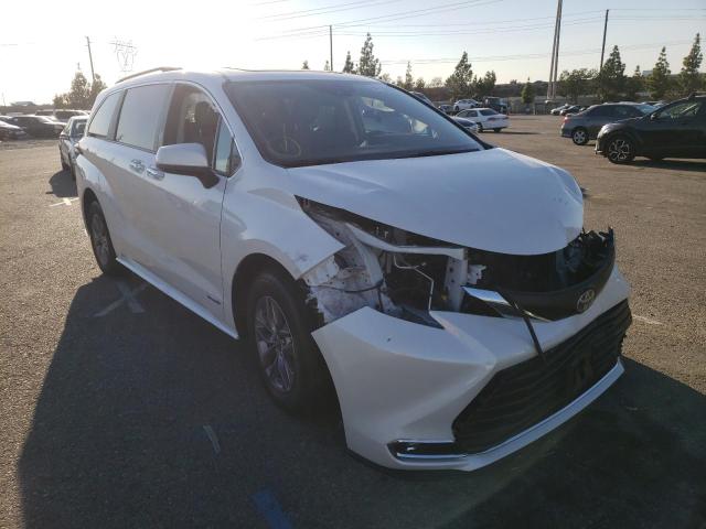 toyota sienna xle 2021 5tdjskfc9ms001677