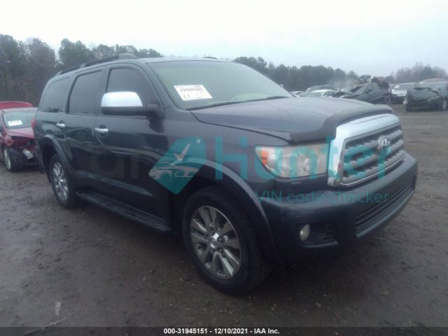 toyota sequoia 2010 5tdjw5g15as026235
