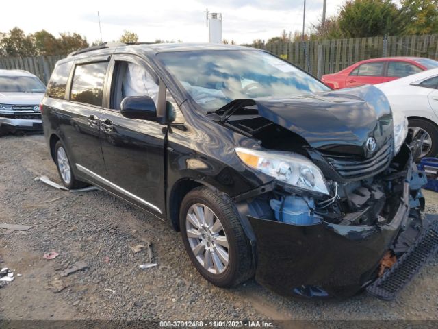 toyota sienna 2017 5tdjz3dc0hs164289