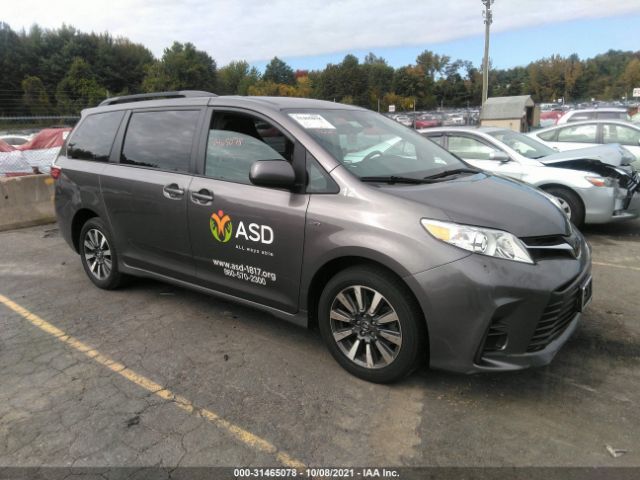 toyota sienna 2019 5tdjz3dc3ks218238