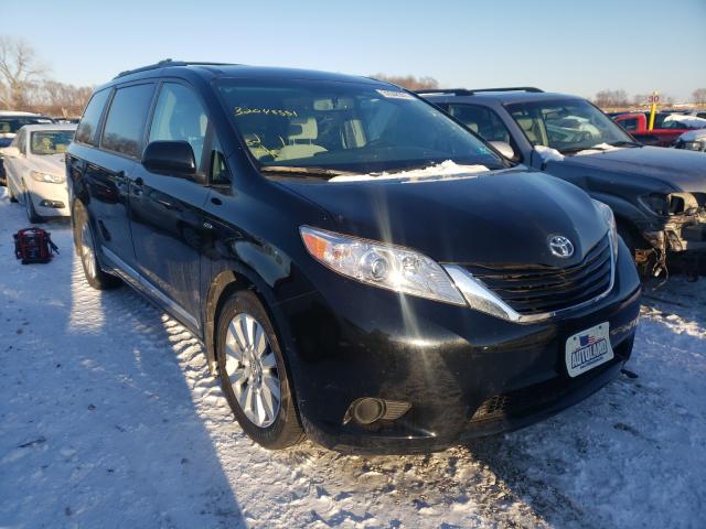 toyota sienna 2017 5tdjz3dc4hs152856