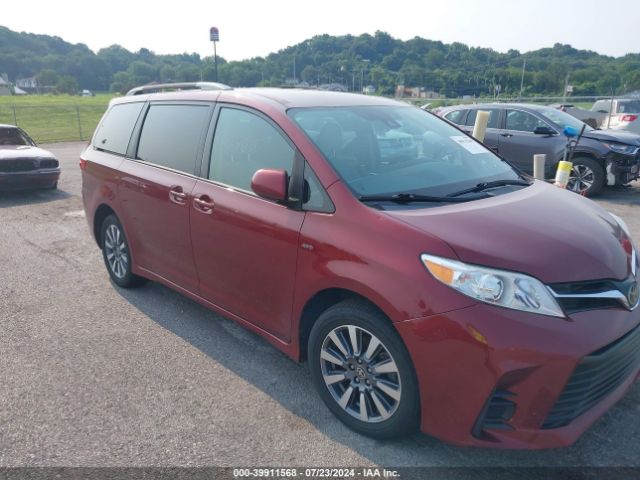 toyota sienna le 2020 5tdjz3dc5ls246771