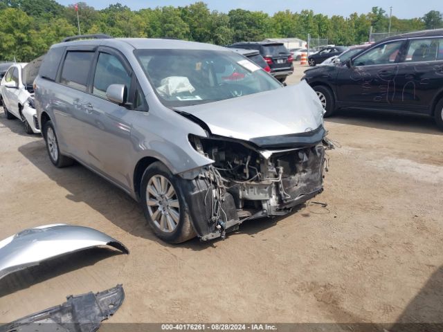 toyota sienna 2017 5tdjz3dc6hs157864