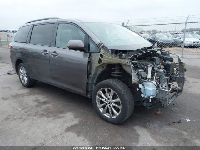 toyota sienna 2018 5tdjz3dcxjs189853