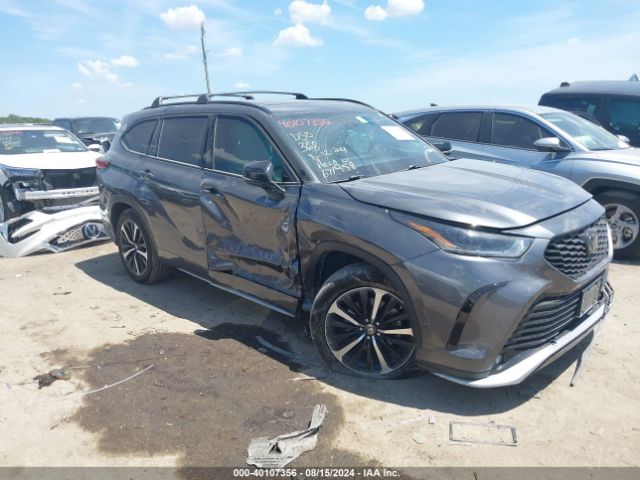 toyota highlander 2021 5tdjzrahxms073771