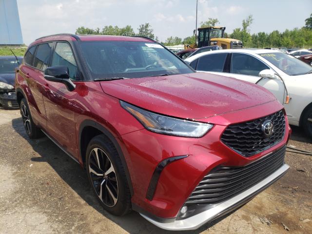 toyota highlander 2021 5tdjzrbh4ms057547