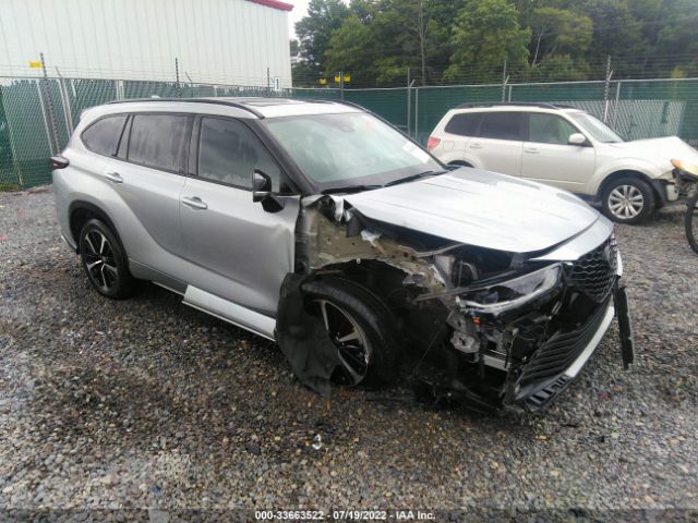 toyota highlander 2021 5tdjzrbh6ms062099