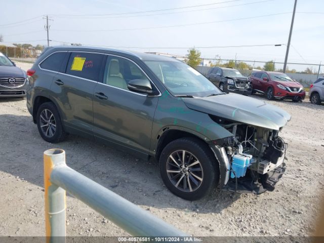 toyota highlander 2017 5tdjzrfh0hs365055