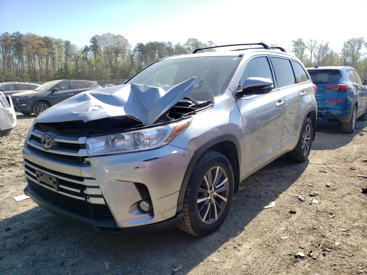 toyota highlander 2017 5tdjzrfh0hs373205