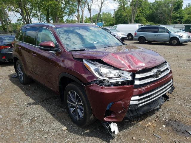 toyota highlander 2017 5tdjzrfh0hs412195