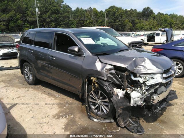 toyota highlander 2017 5tdjzrfh0hs461915