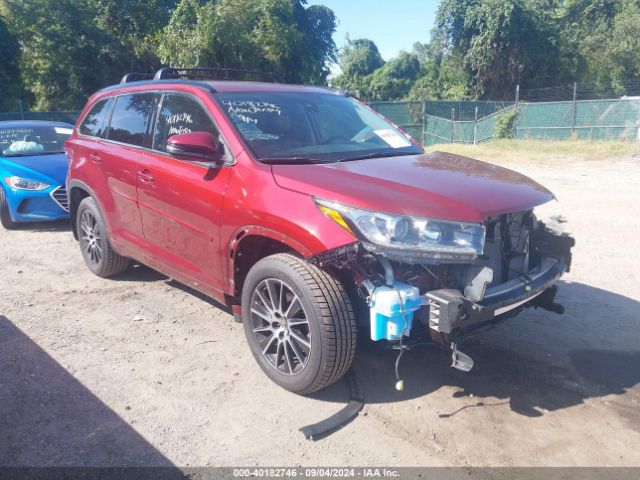 toyota highlander 2018 5tdjzrfh0js536277