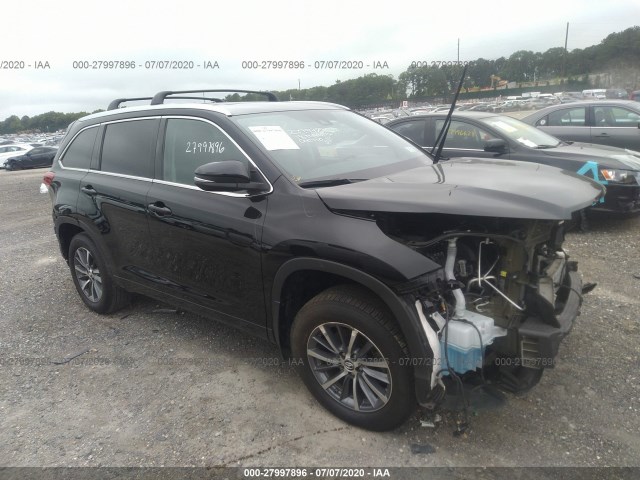 toyota highlander 2018 5tdjzrfh0js551930