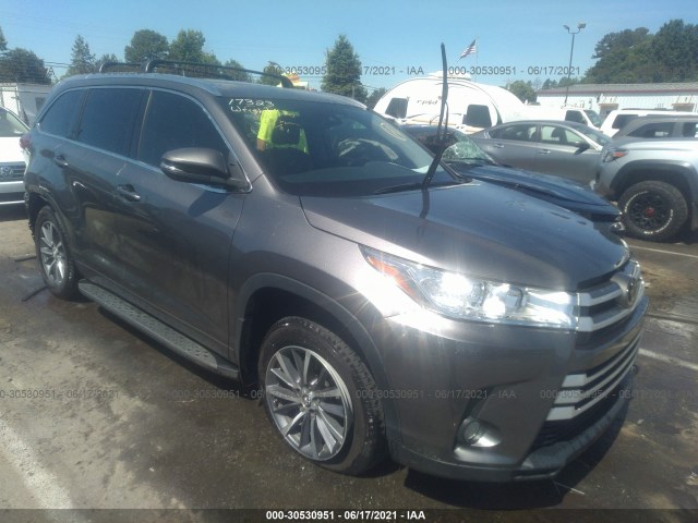 toyota highlander 2018 5tdjzrfh0js833498