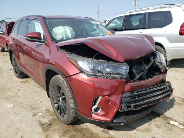 toyota highlander 2019 5tdjzrfh0ks610699