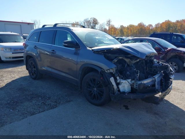 toyota highlander 2019 5tdjzrfh0ks620830