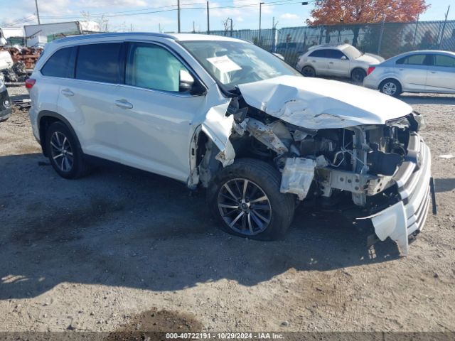 toyota highlander 2019 5tdjzrfh0ks705473