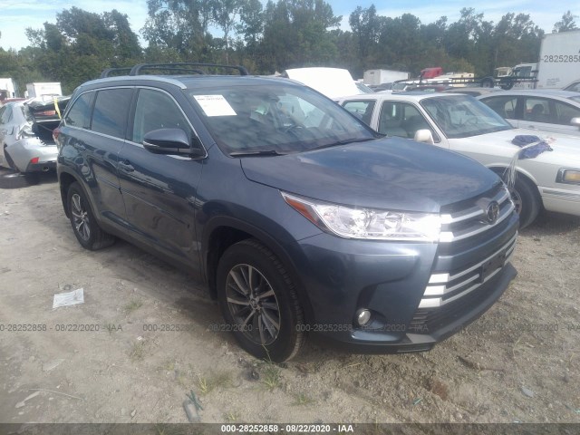 toyota highlander 2019 5tdjzrfh0ks727084