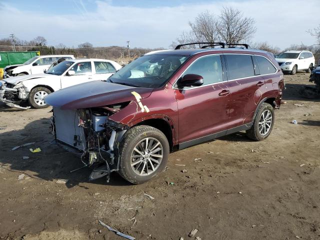 toyota highlander 2019 5tdjzrfh0ks743866