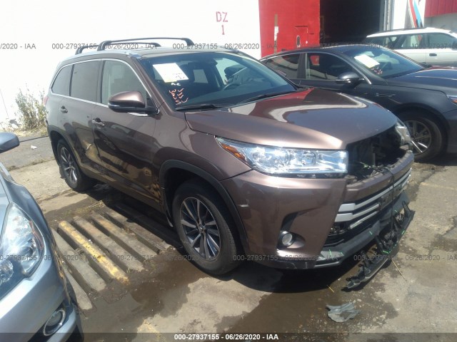 toyota highlander 2019 5tdjzrfh0ks942612