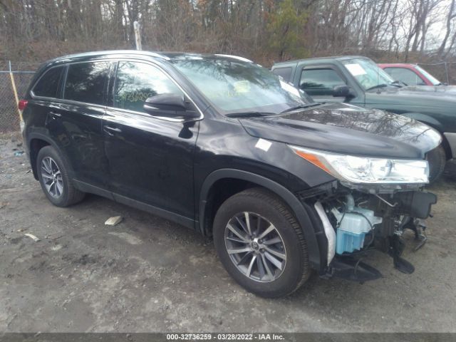 toyota highlander 2019 5tdjzrfh0ks948958