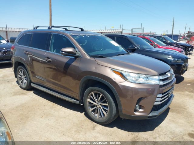 toyota highlander 2017 5tdjzrfh1hs443391