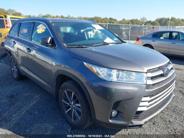 toyota highlander 2017 5tdjzrfh1hs522236