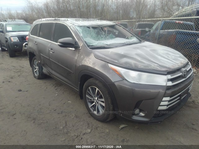 toyota highlander 2018 5tdjzrfh1js542914