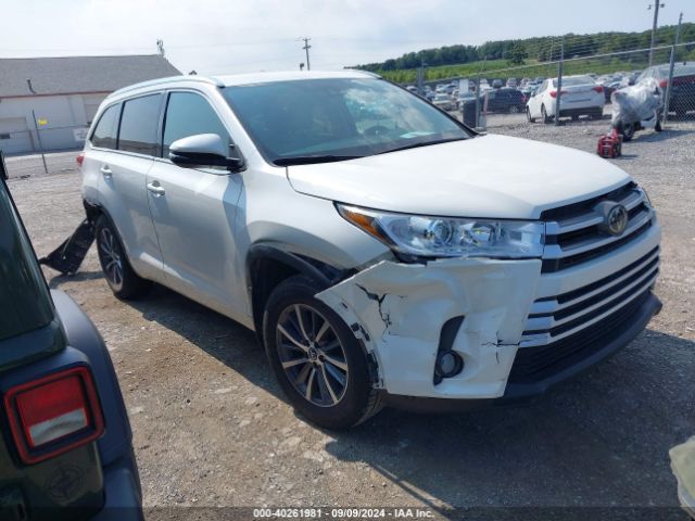 toyota highlander 2018 5tdjzrfh1js558854