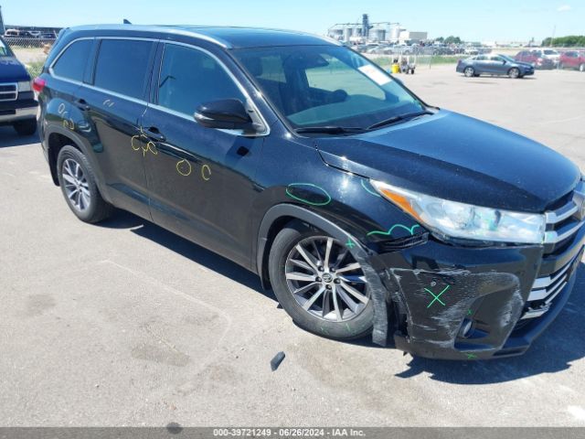 toyota highlander 2018 5tdjzrfh1js800235