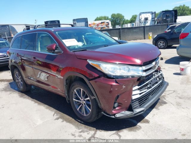 toyota highlander 2018 5tdjzrfh1js891166