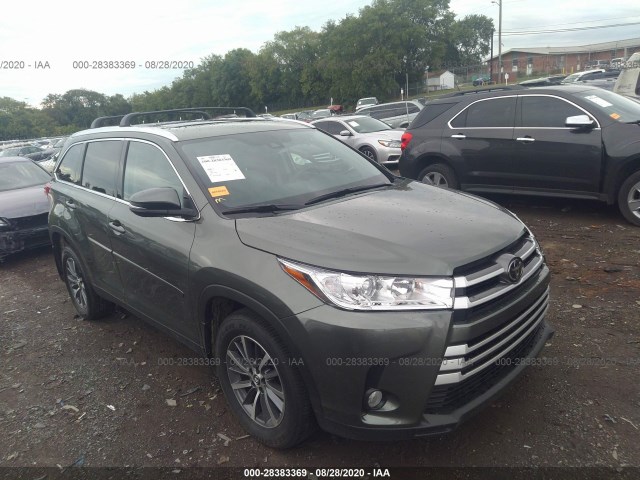 toyota highlander 2019 5tdjzrfh1ks730608