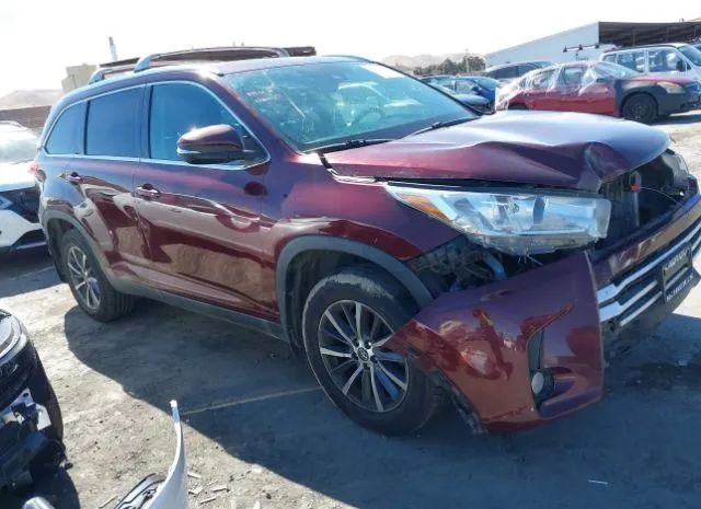 toyota highlander 2019 5tdjzrfh1ks946877