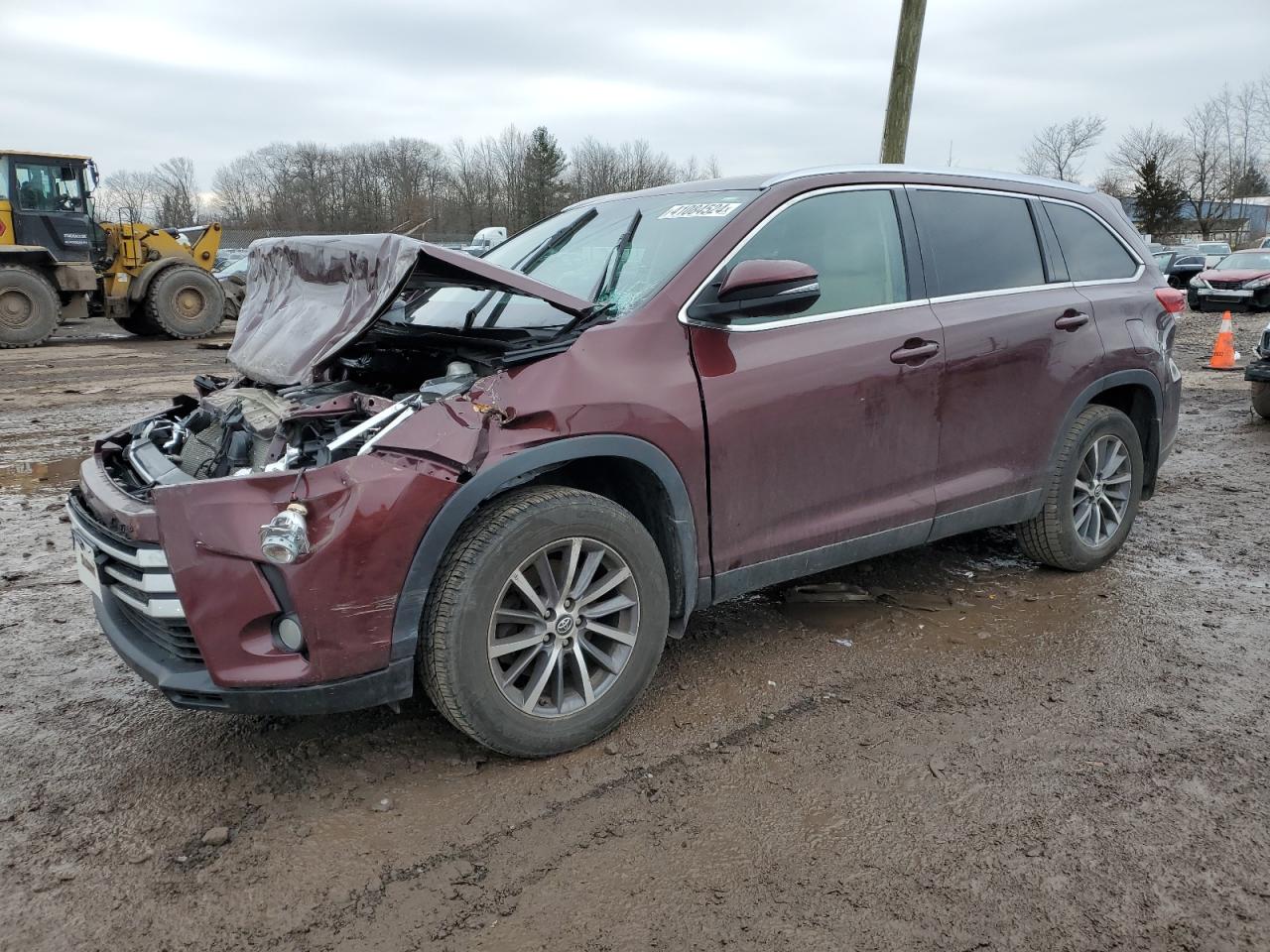 toyota highlander 2019 5tdjzrfh1ks968796