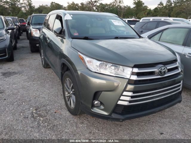 toyota highlander 2019 5tdjzrfh1ks978891