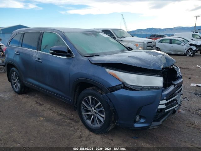 toyota highlander 2017 5tdjzrfh2hs459180