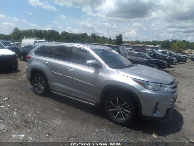 toyota highlander 2018 5tdjzrfh2js530867