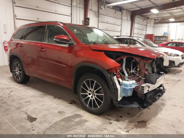 toyota highlander 2018 5tdjzrfh2js859505