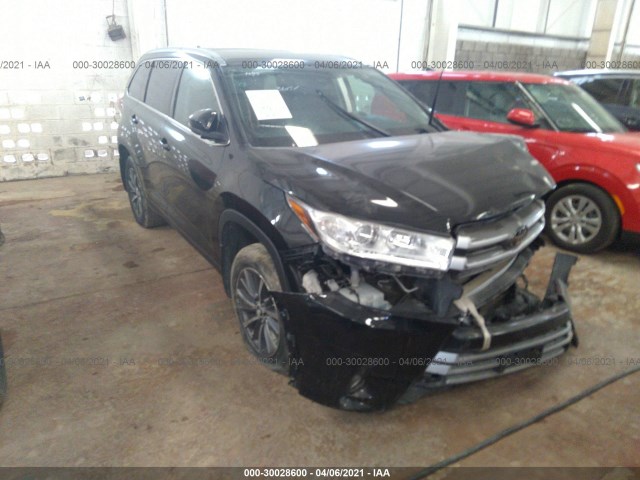 toyota highlander 2019 5tdjzrfh2ks582145