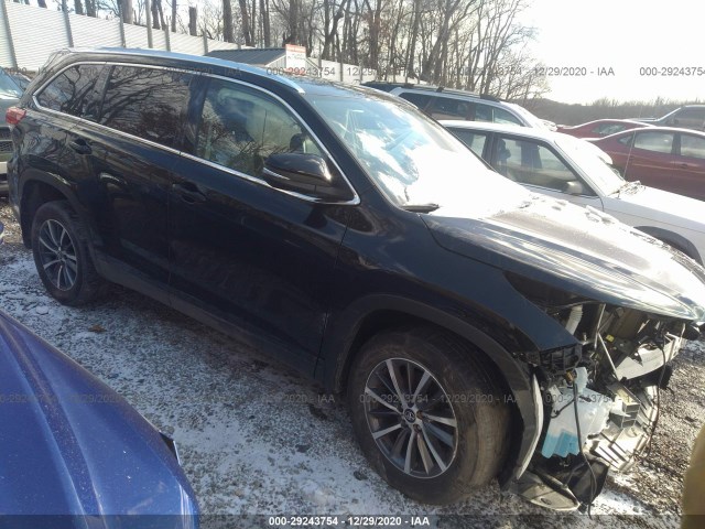 toyota highlander 2019 5tdjzrfh2ks594120