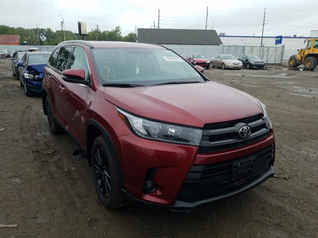 toyota highlander 2019 5tdjzrfh2ks600501