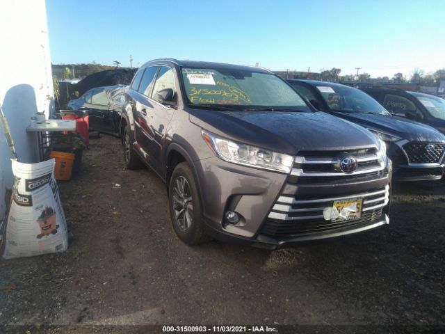 toyota highlander 2019 5tdjzrfh2ks624734