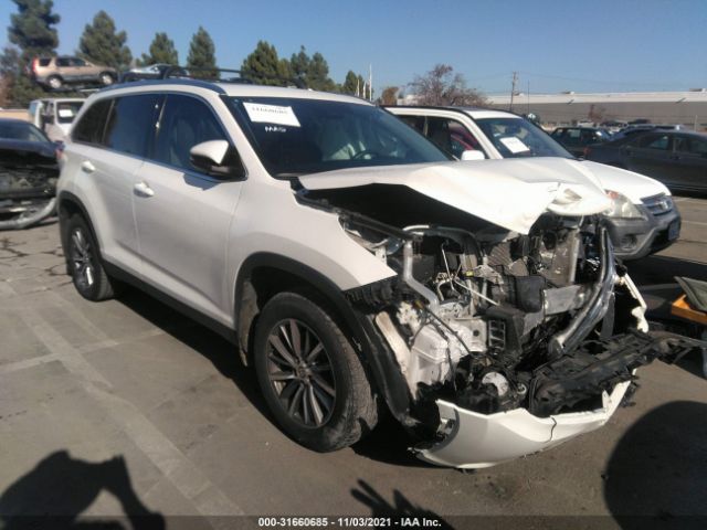 toyota highlander 2019 5tdjzrfh2ks626113