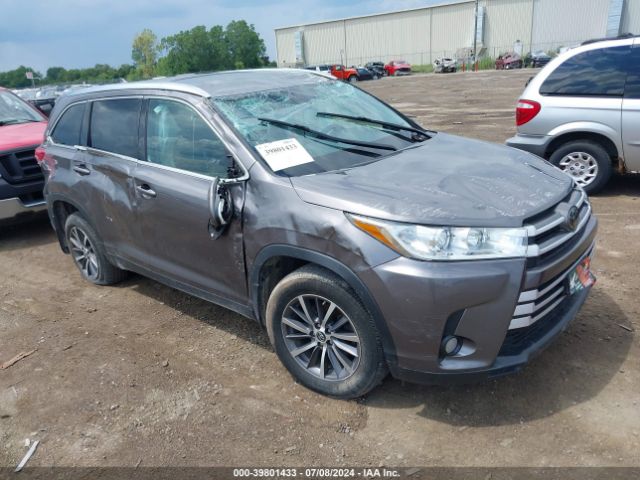 toyota highlander 2019 5tdjzrfh2ks927304