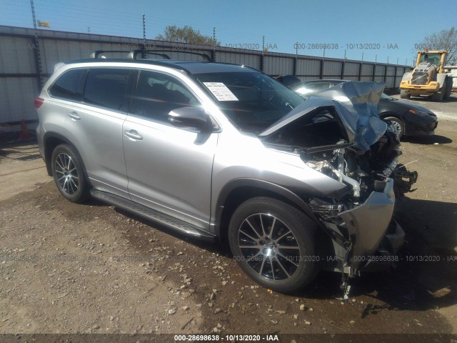 toyota highlander 2017 5tdjzrfh3hs359685