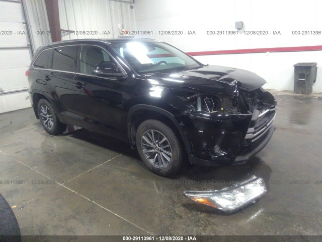 toyota highlander 2017 5tdjzrfh3hs470284