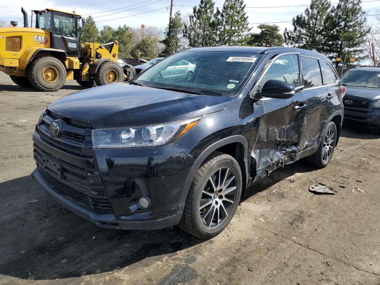 toyota highlander 2017 5tdjzrfh3hs482239