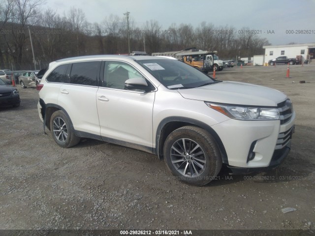 toyota highlander 2019 5tdjzrfh3ks568674