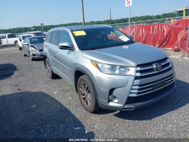 toyota highlander 2017 5tdjzrfh4hs430084