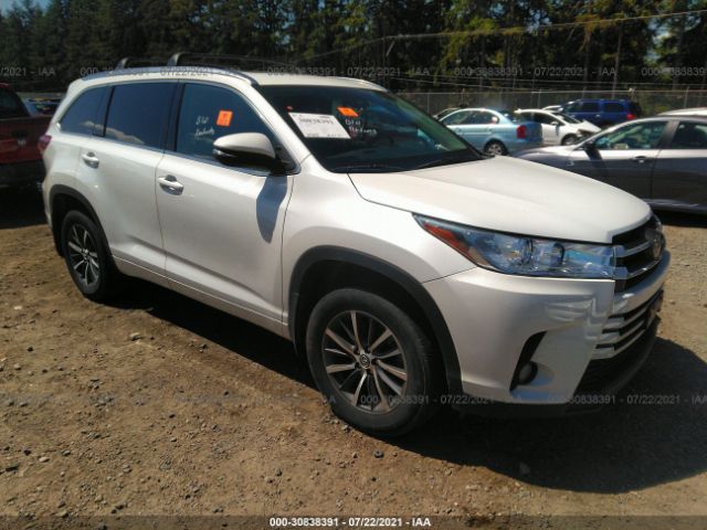 toyota highlander 2018 5tdjzrfh4js833388